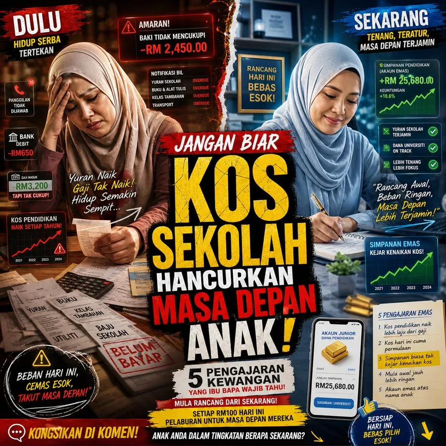Ibu bapa rancang dana pendidikan anak dengan akaun Junior GAP Public Gold