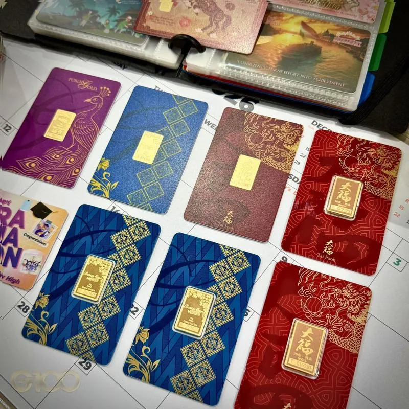 Koleksi Gold Bar Public Gold