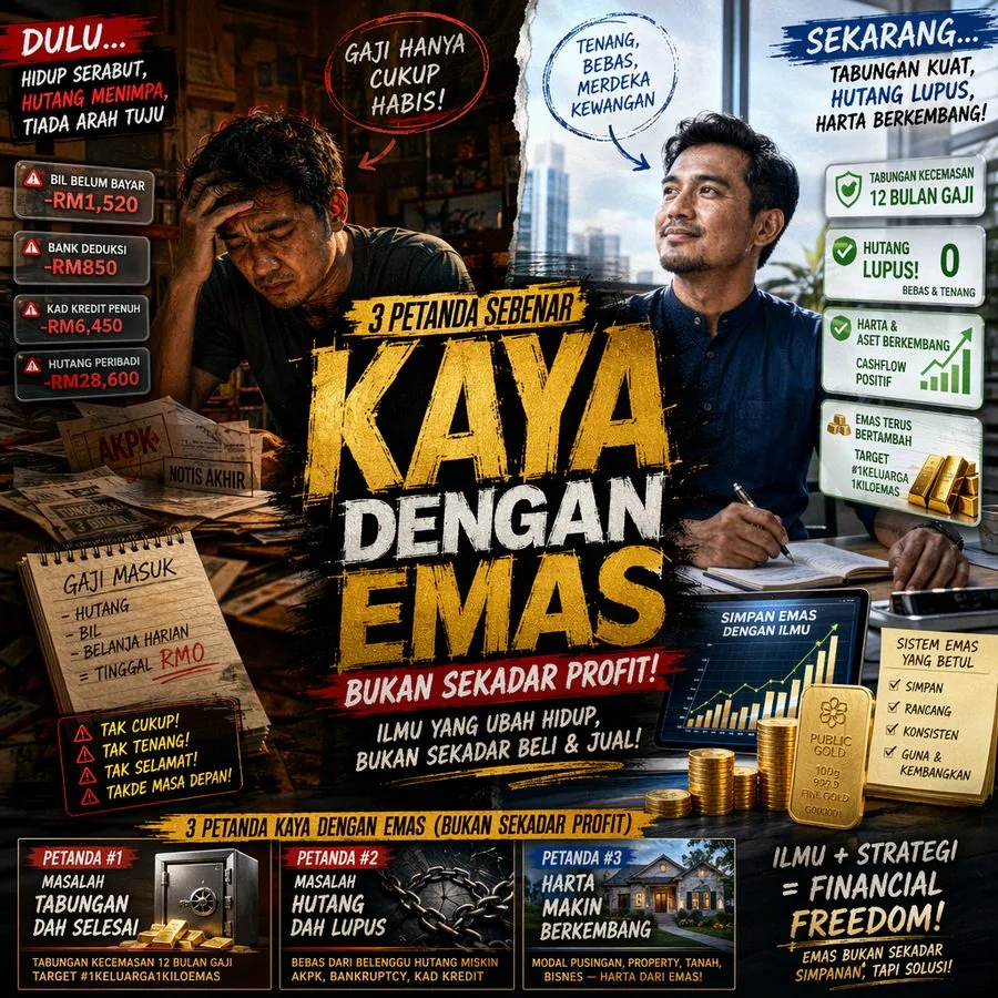 3 petanda kaya dengan emas bukan sekadar profit Public Gold