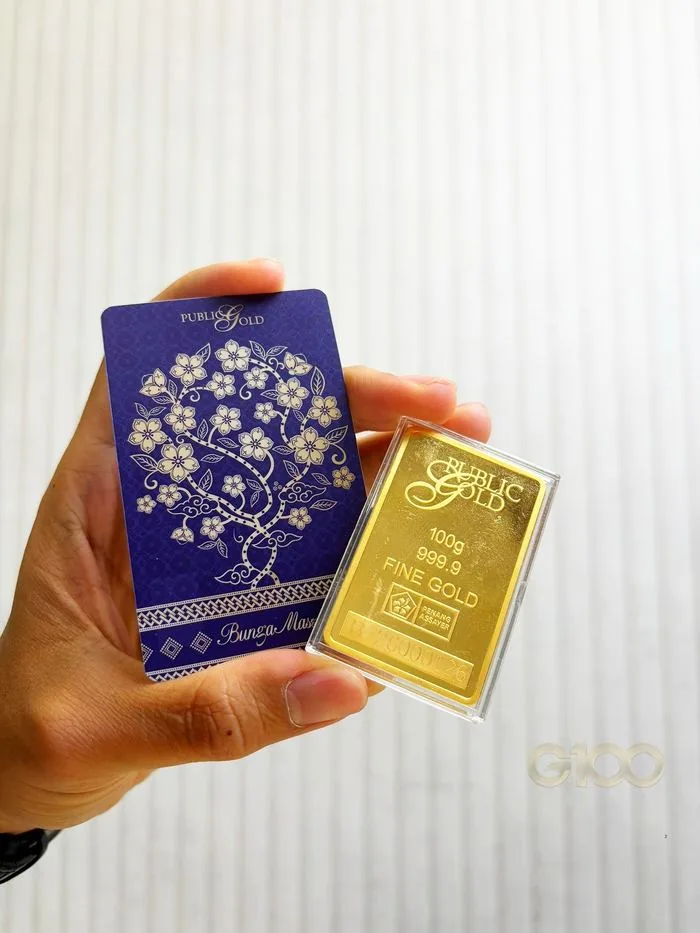 Gold Bar 100 Gram