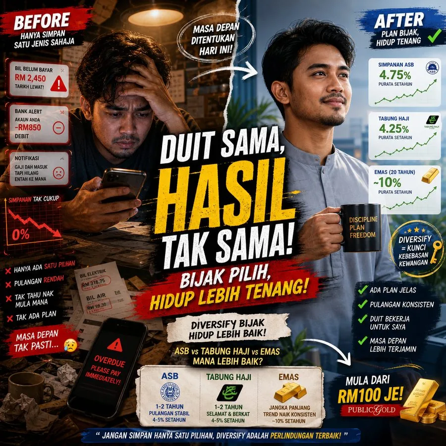 Dialog Danial dan Fifi tentang ASB Tabung Haji emas Public Gold
