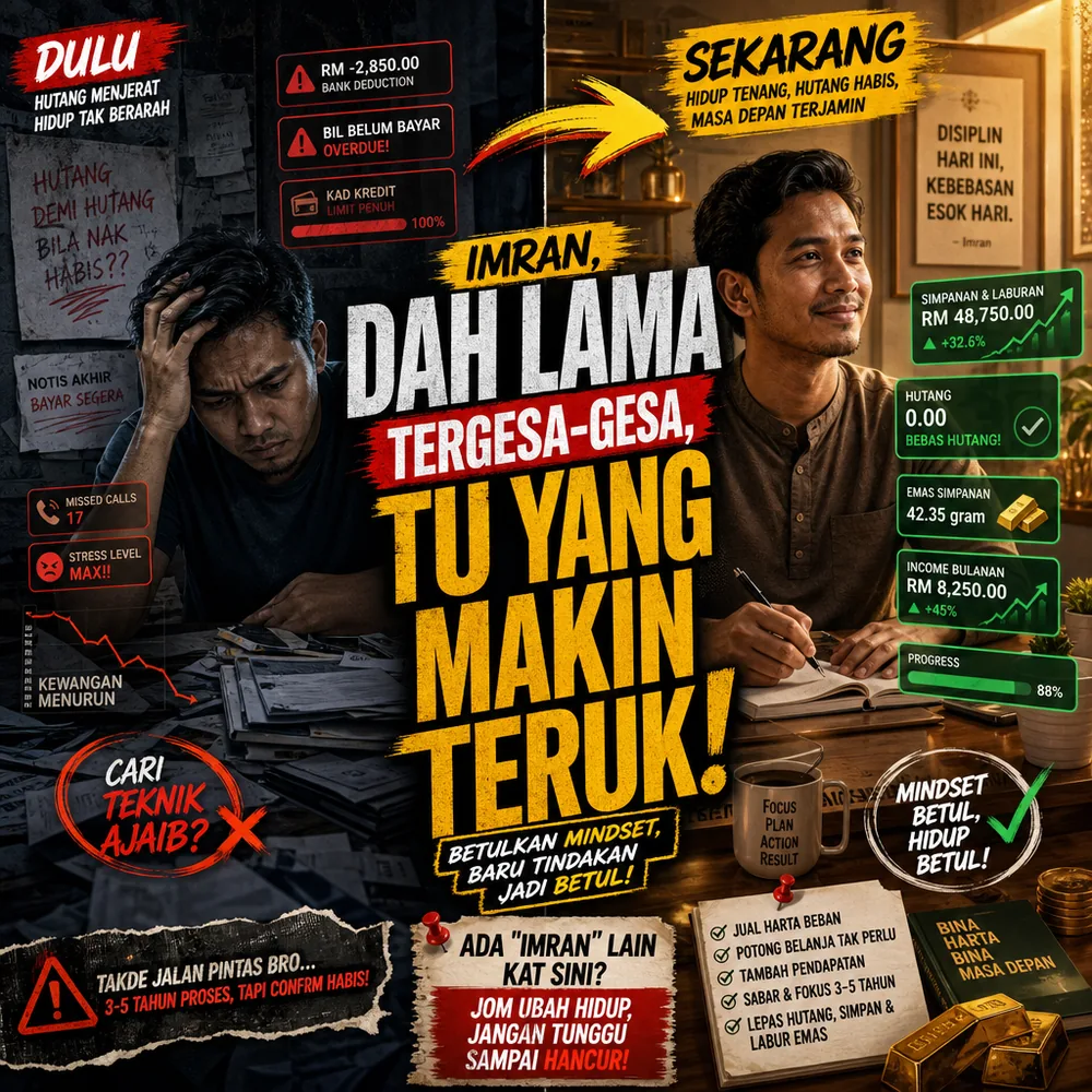 Sembang dua sahabat nak settle hutang cepat cari teknik ajaib