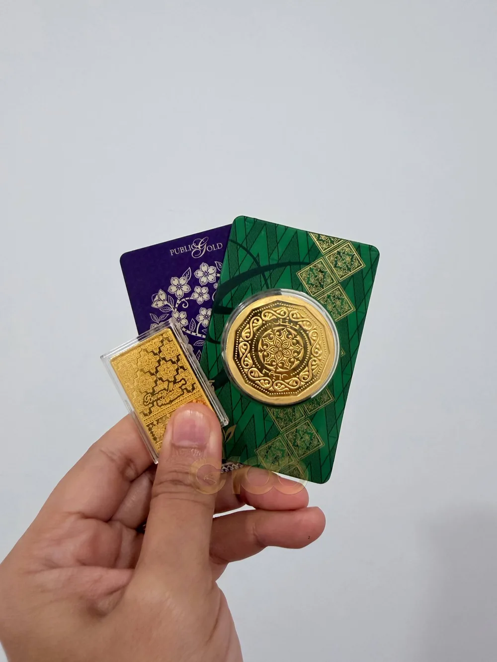 Emas fizikal Public Gold sebagai simpanan jangka panjang, menara public gold @ trx & standard emas antarabangsa